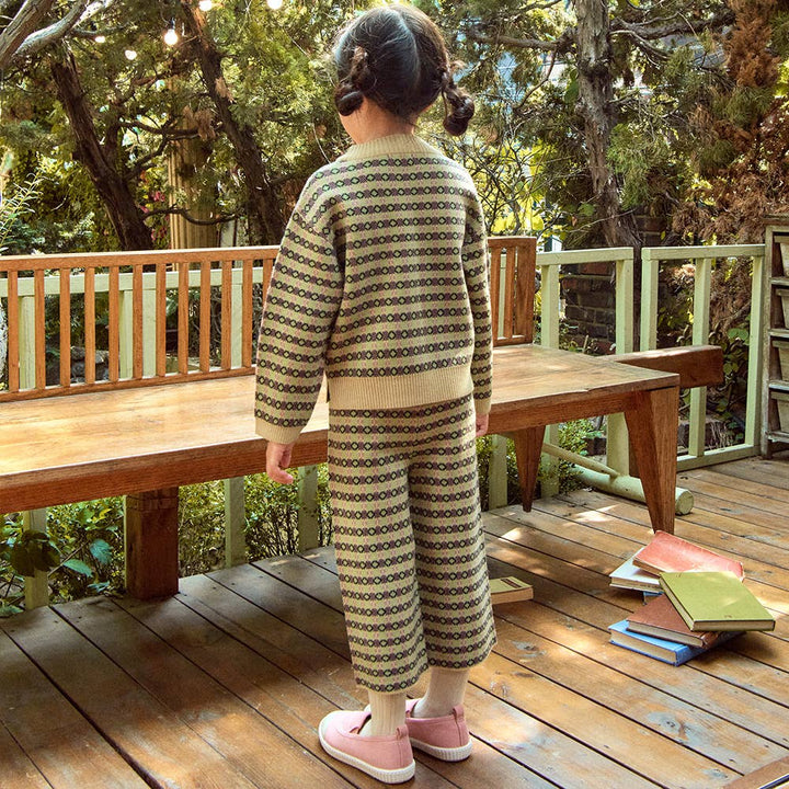 Shane Striped Knit Top & Pants Set - ToTo Heros l Premium Children's Clothing