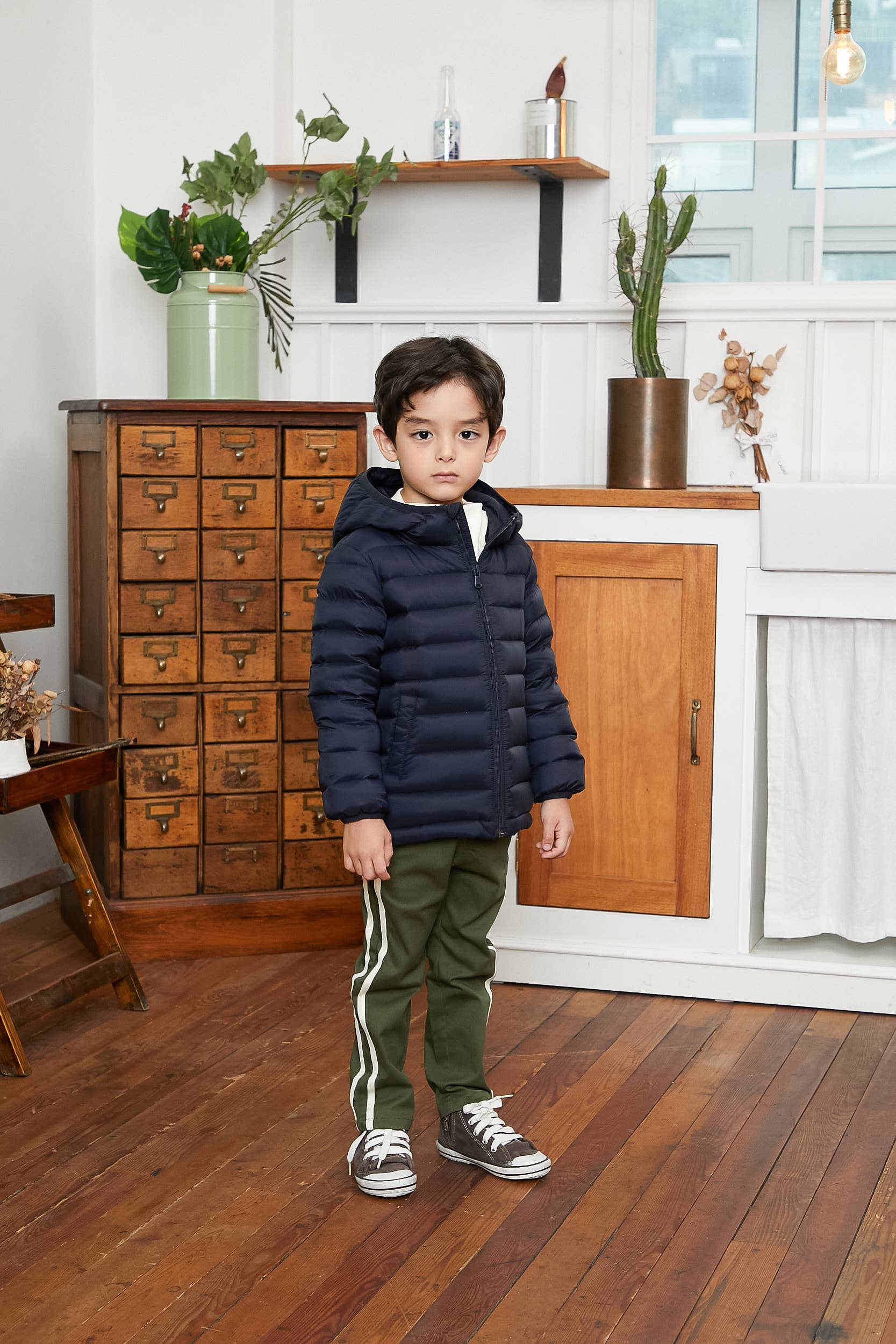 Lightweight Hooded Puffer Goose Down Jacket - ToTo Heros l Premium Children's Clothing