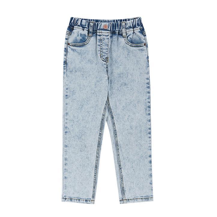 Aura Slim Baggy Denim Pants-Pants - Kids-ToTo Heros-ToTo Heros Premium Children's Clothing