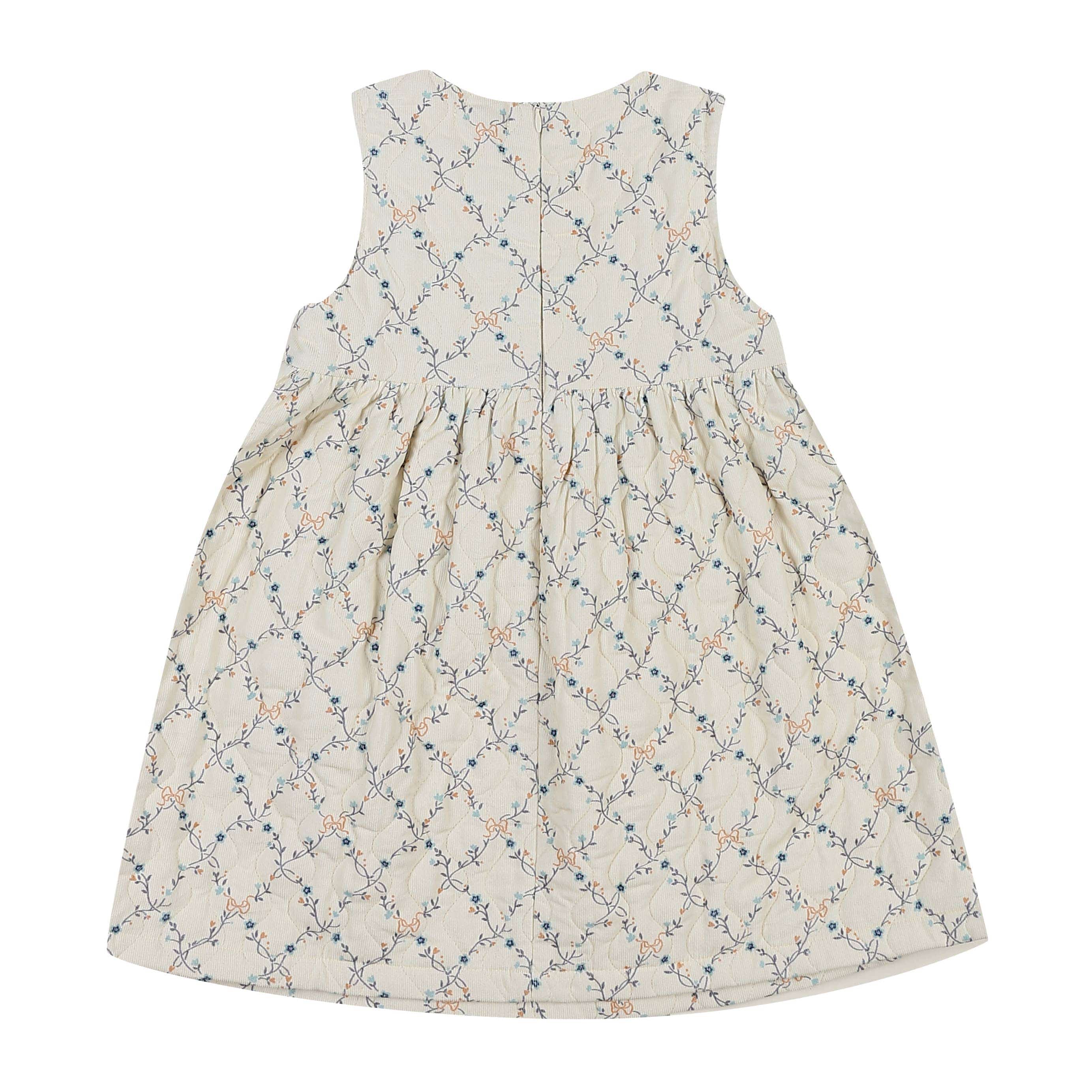 Erika Quilted Dress - ToTo Heros l Premium Children's Clothing