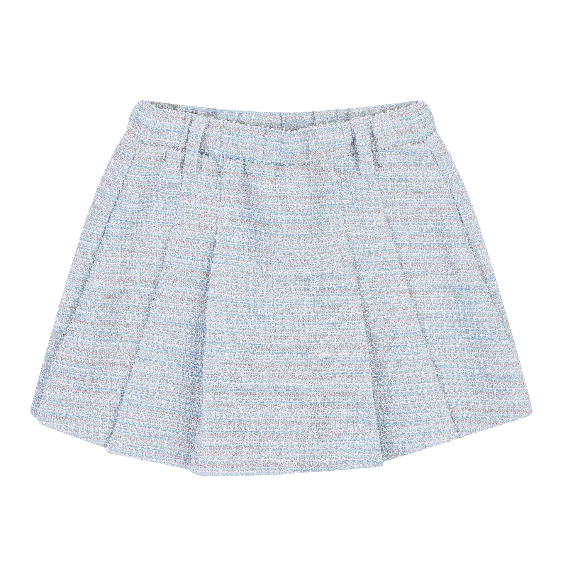 Berry Textured Pleated Shorts-Skirt - Kids-ToTo Heros-ToTo Heros Premium Children's Clothing
