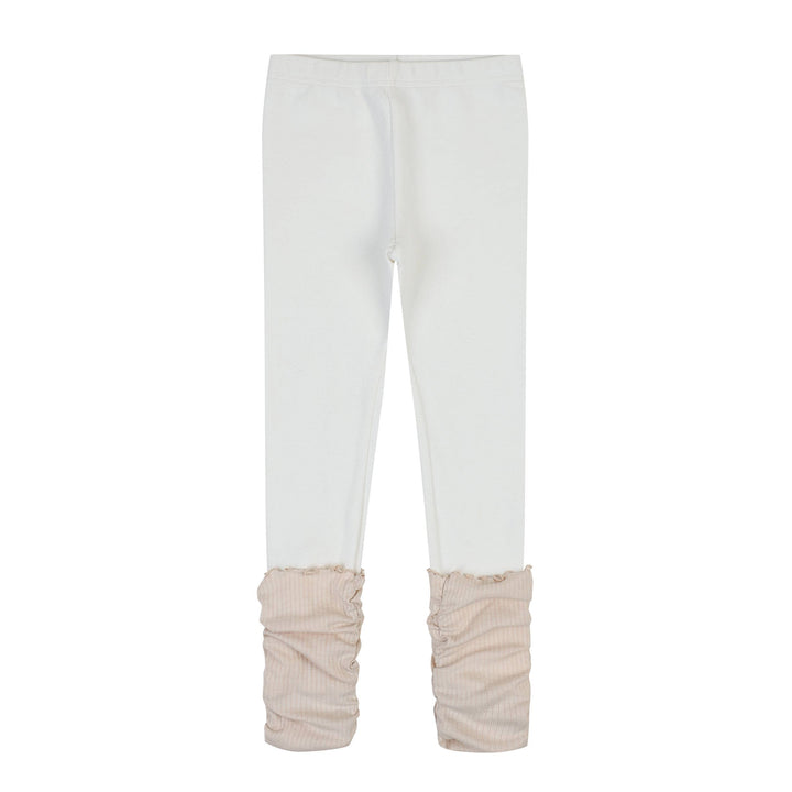 Layered Ankle Detail Leggings - ToTo Heros l Premium Children's Clothing