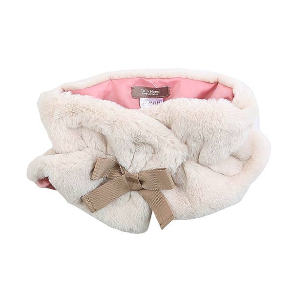 Faux Fur Ribbon Neck Warmer - ToTo Heros l Premium Children's Clothing