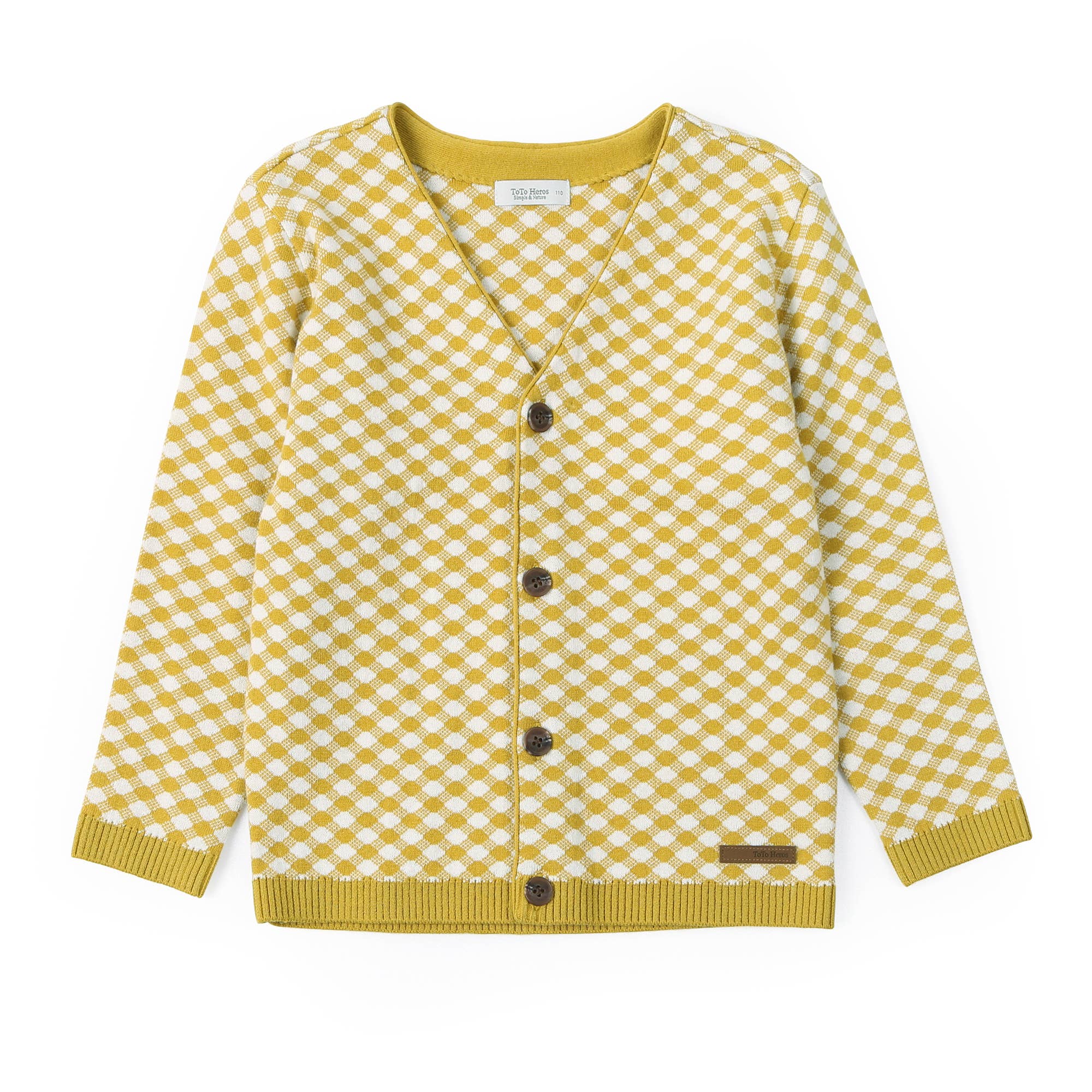 Honeycomb Trellis Pattern Cardigan - ToTo Heros l Premium Children's Clothing