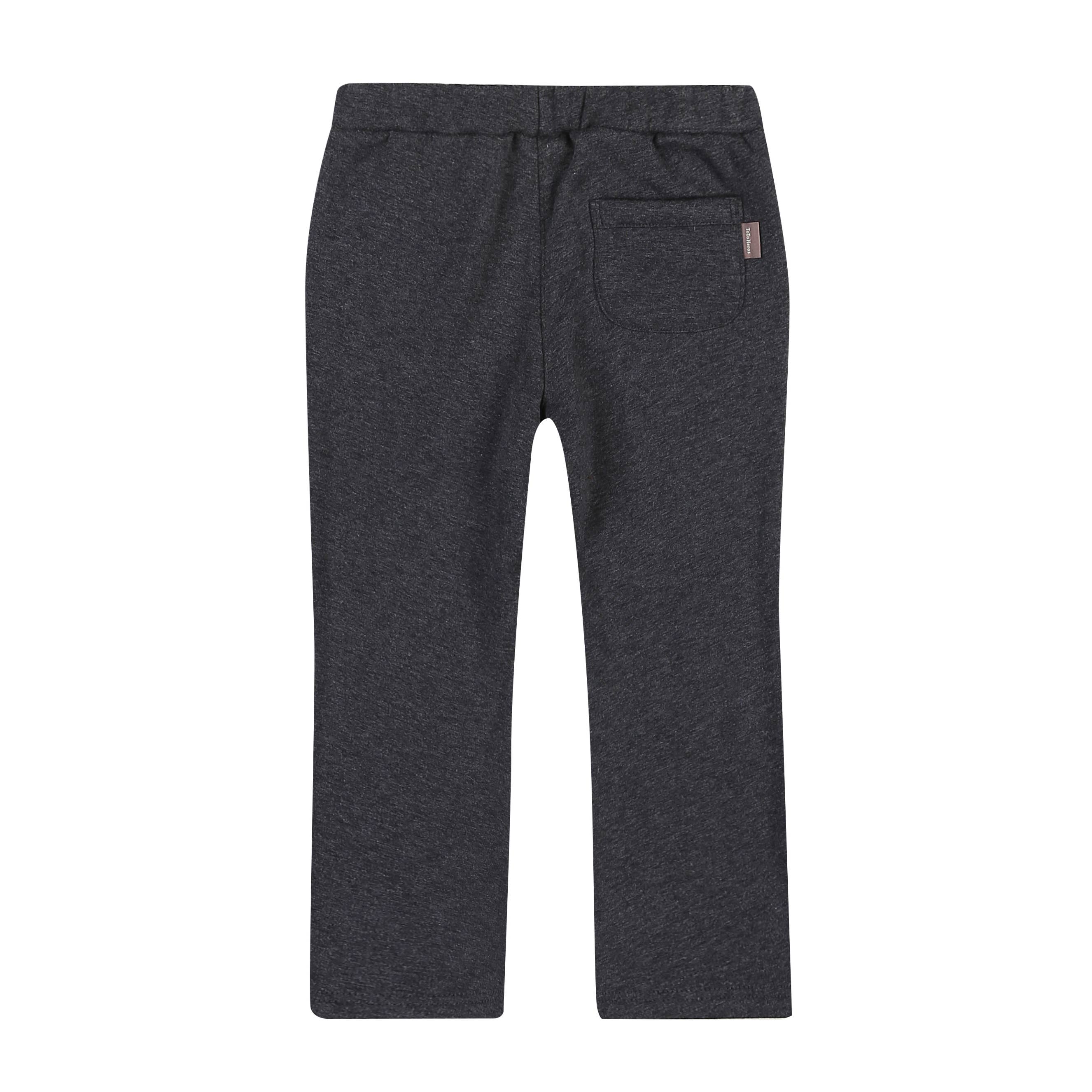 Chloe Slim Straight Fur-lined Pants - ToTo Heros l Premium Children's Clothing