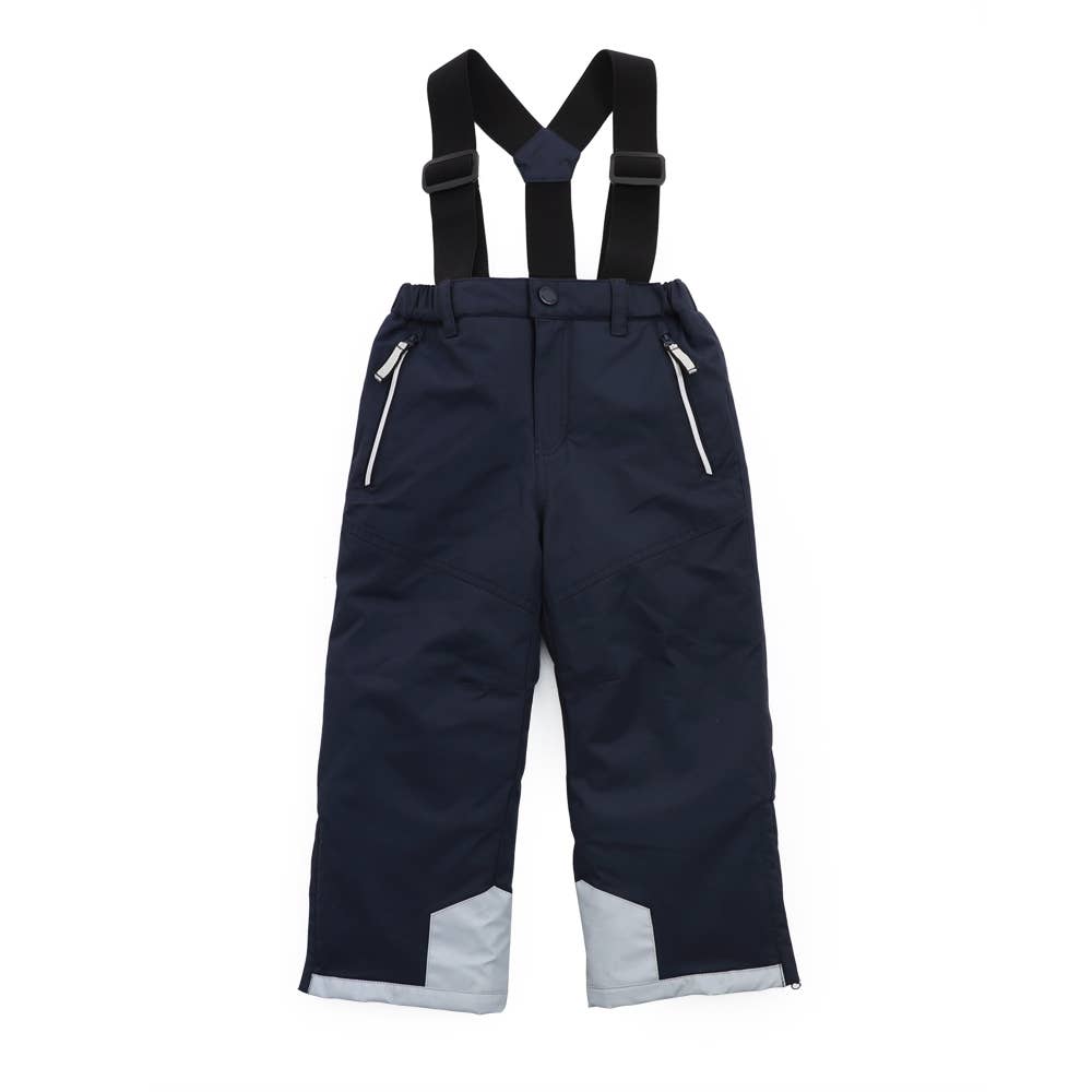 Water Resistant Insulated Suspender Snow Pants - ToTo Heros l Premium Children's Clothing