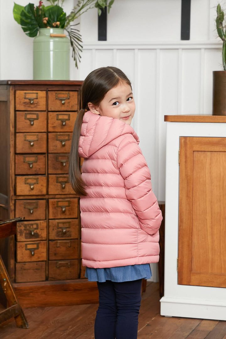 Lightweight Hooded Puffer Goose Down Jacket - ToTo Heros l Premium Children's Clothing