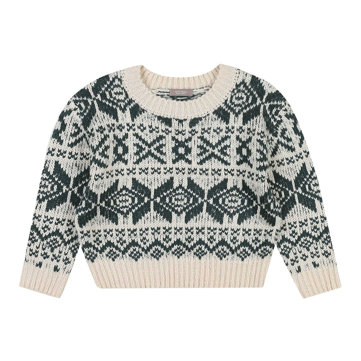 Jerry Nordic Pattern Sweater - ToTo Heros l Premium Children's Clothing