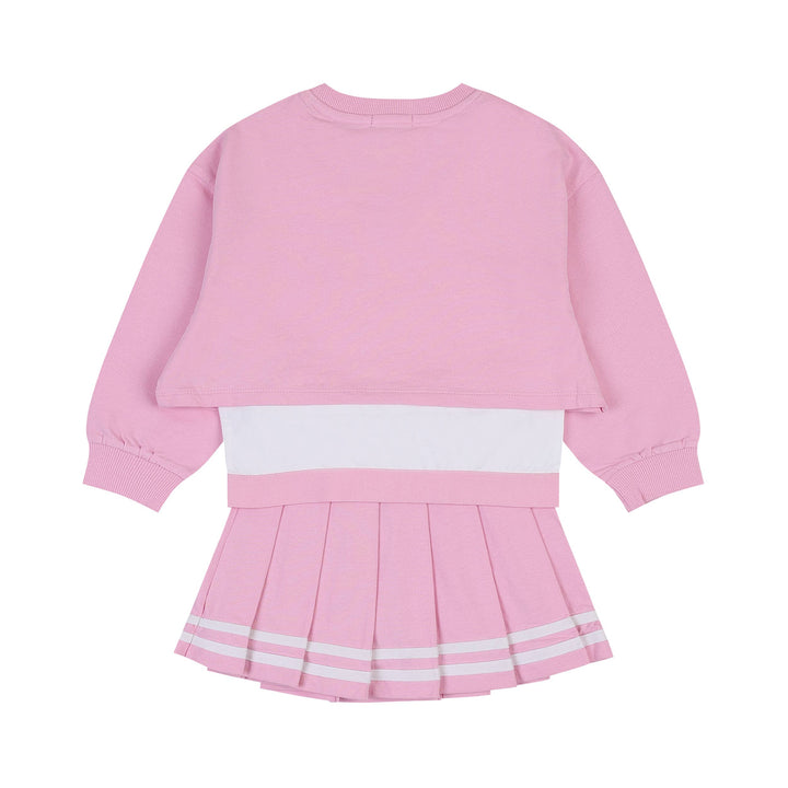 Layered Tops and Pleated Skort 3-Piece Set - ToTo Heros l Premium Children's Clothing