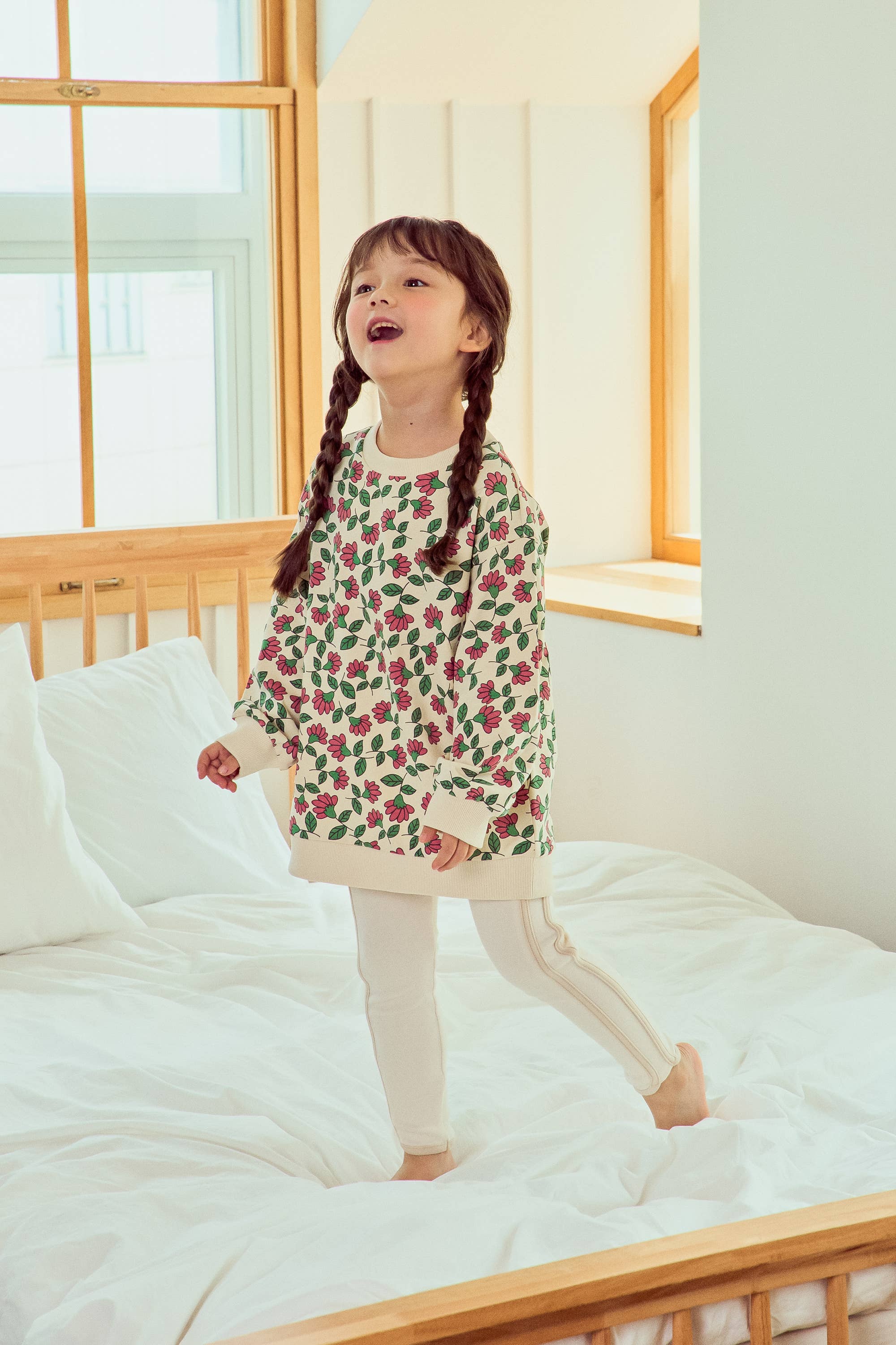 Sporty Stripe Warm Leggings - ToTo Heros l Premium Children's Clothing