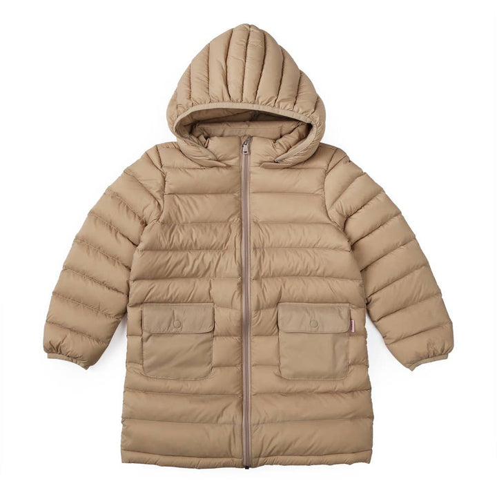 Lightweight Hooded Long Puffer Goose Down Jacket - ToTo Heros l Premium Children's Clothing