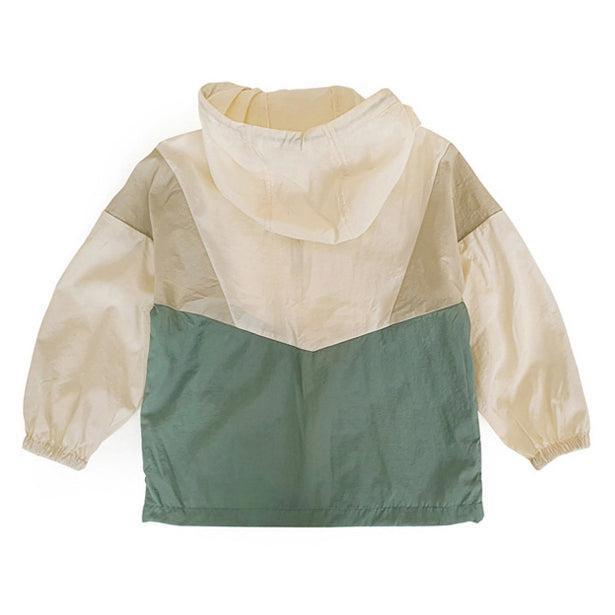 Kay Color Block Hooded Wind Breaker-Jacket - Kids-ToTo Heros-ToTo Heros Premium Children's Clothing