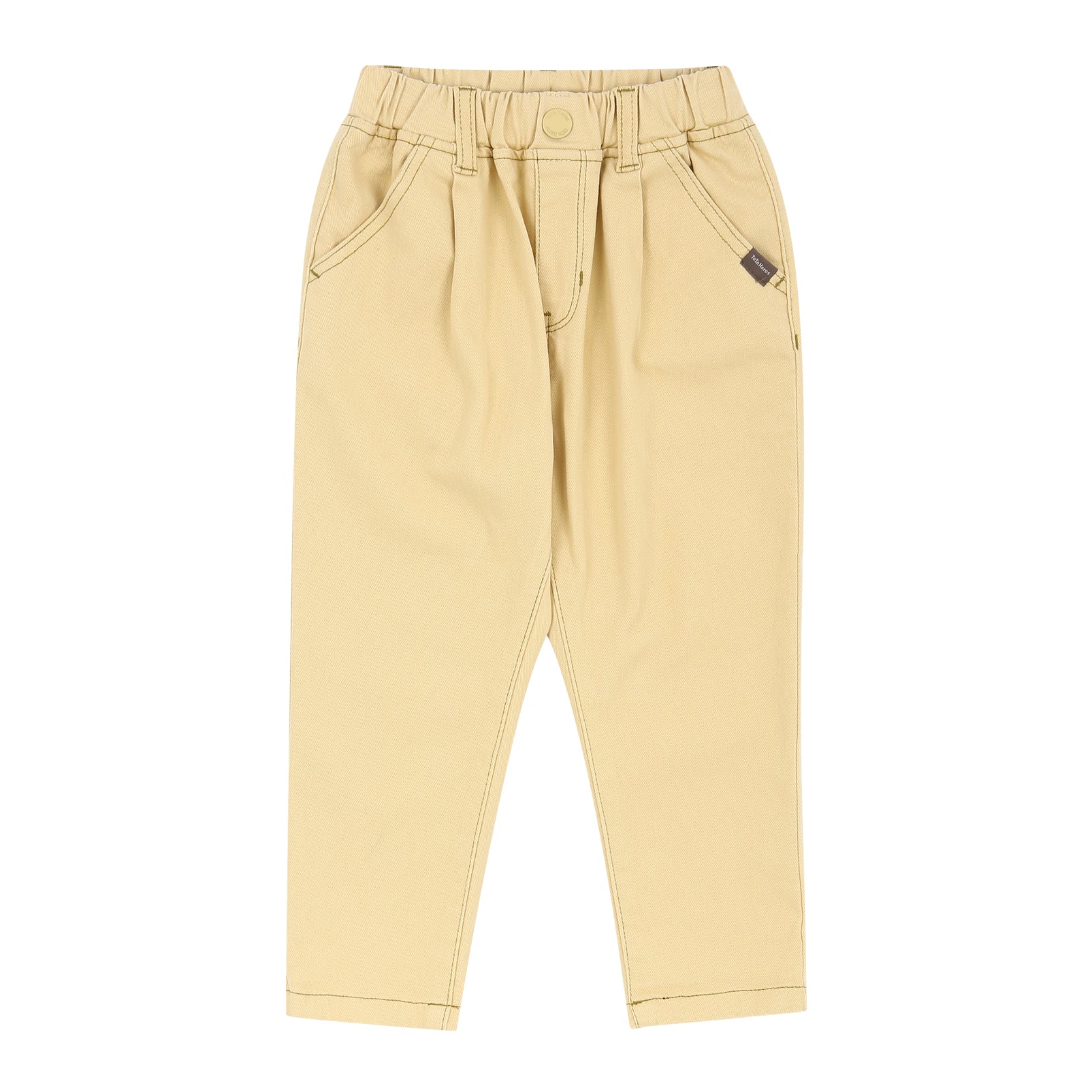 Pio Classic Fit Pants-Pants - Kids-ToTo Heros-Beige-ToTo Heros Premium Children's Clothing