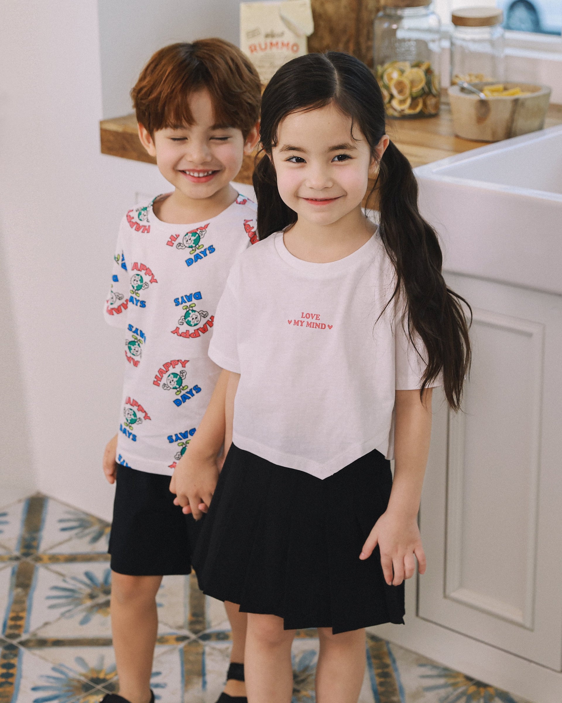 Sadie Uneven Hem Crop T-Shirt