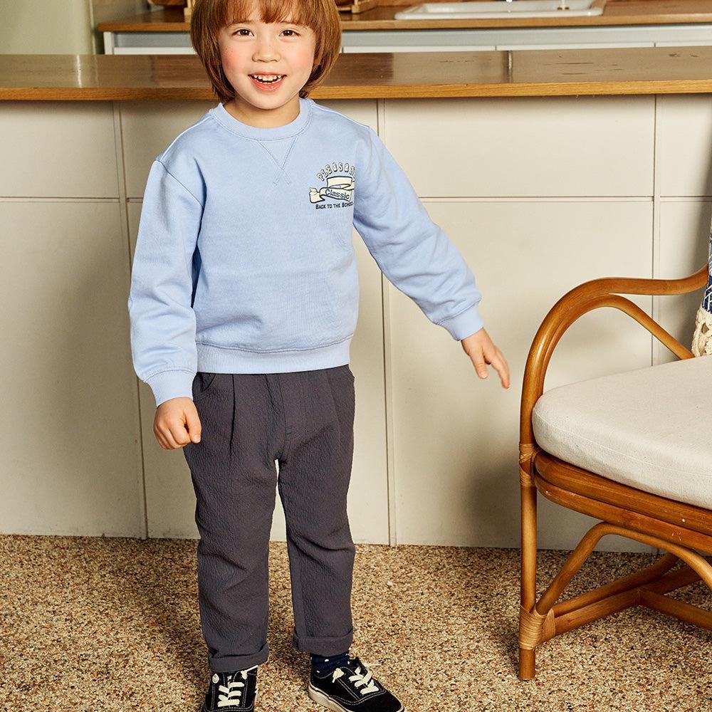 Textured Baggy Pants-Pants - Kids-ToTo Heros-ToTo Heros Premium Children's Clothing