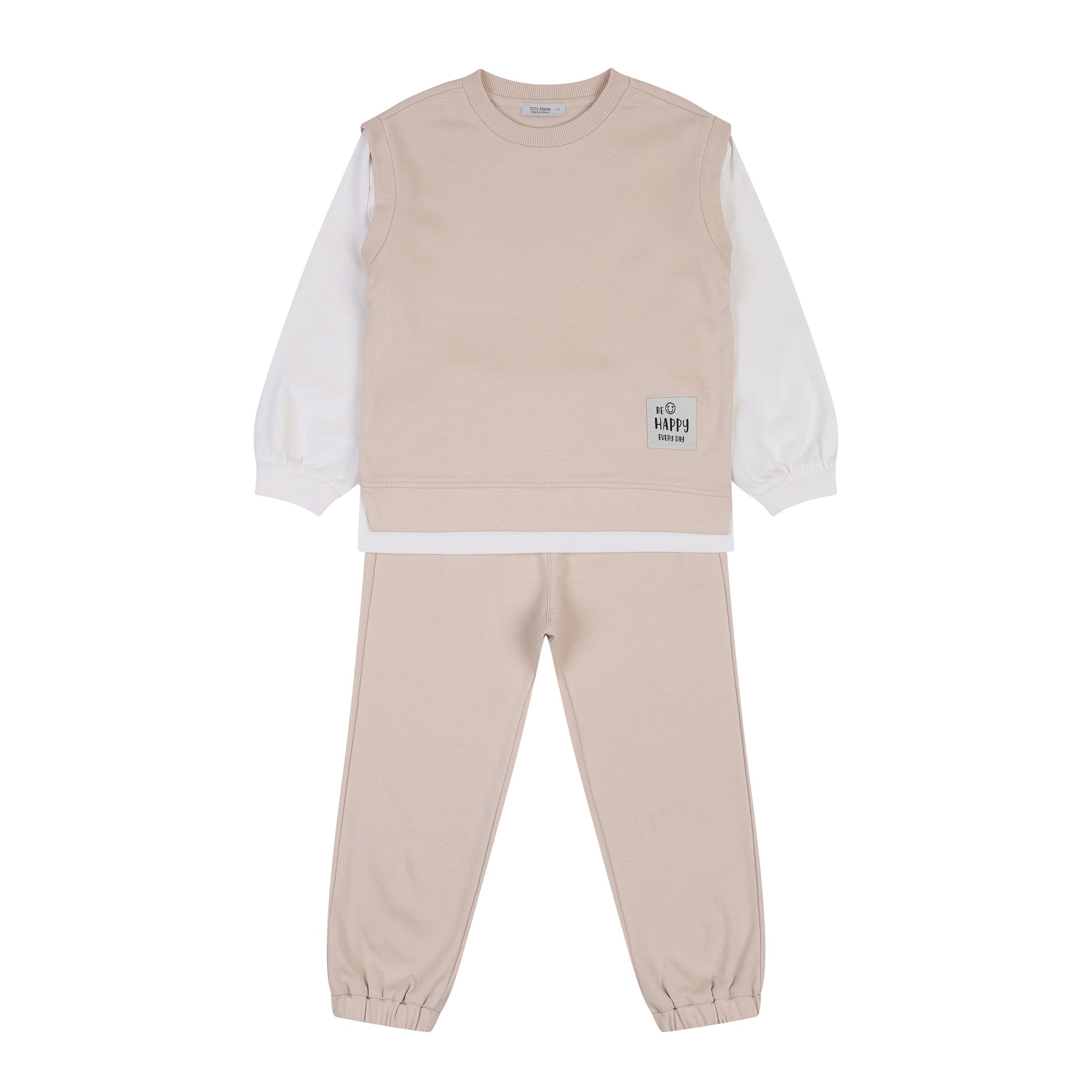 Toby Layered Top & Sweatpants Set-Top & Pant Set - Kids-ToTo Heros-ToTo Heros Premium Children's Clothing
