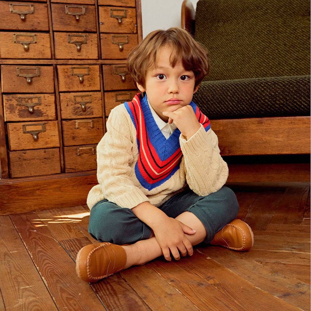 Cable Cricket Sweater - ToTo Heros l Premium Children's Clothing