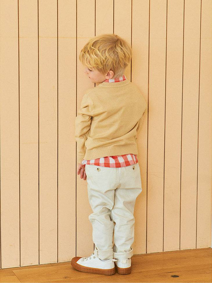 Ocean Breeze Whale Knit Sweater - ToTo Heros l Premium Children's Clothing