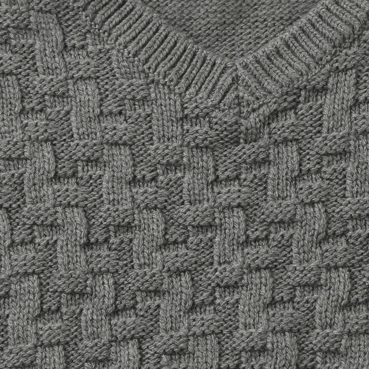 Charles Textured Knit Vest - ToTo Heros l Premium Children's Clothing