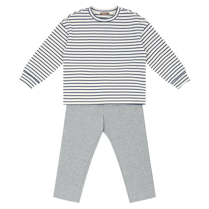 Striped Long Sleeve T-Shirt & Pants Set - ToTo Heros l Premium Children's Clothing