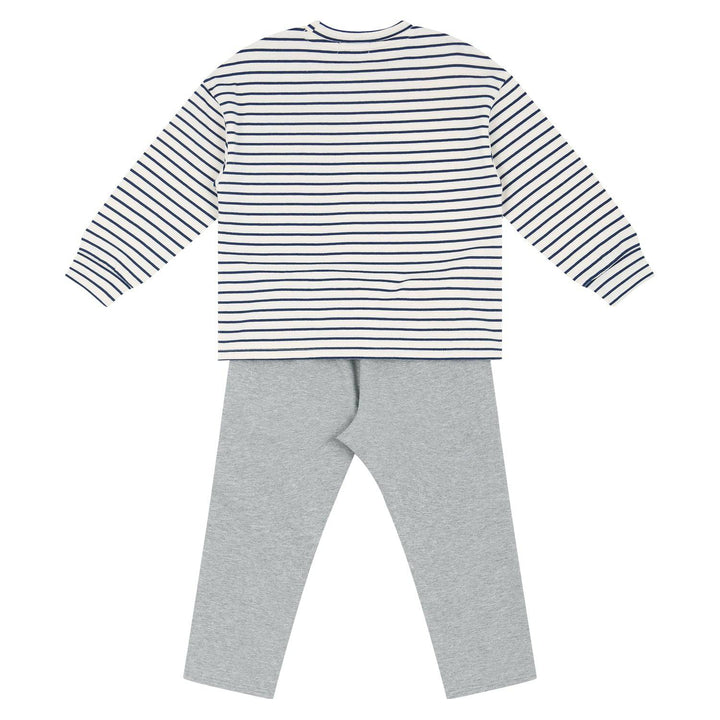Striped Long Sleeve T-Shirt & Pants Set - ToTo Heros l Premium Children's Clothing