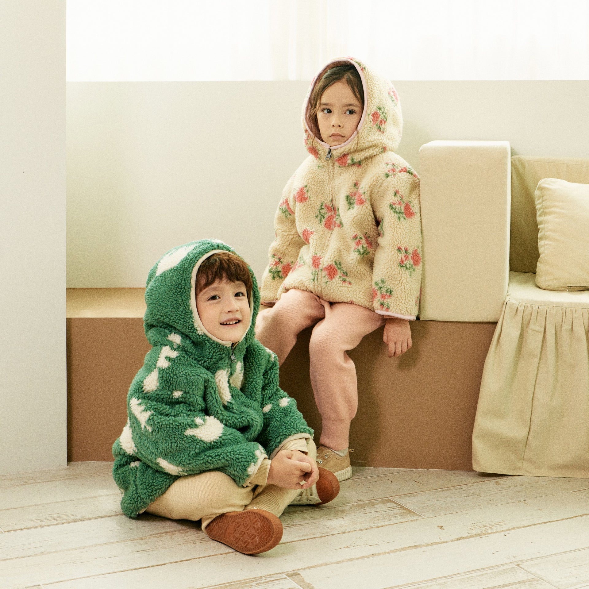 Quilt & Teddy Reversible Jacket