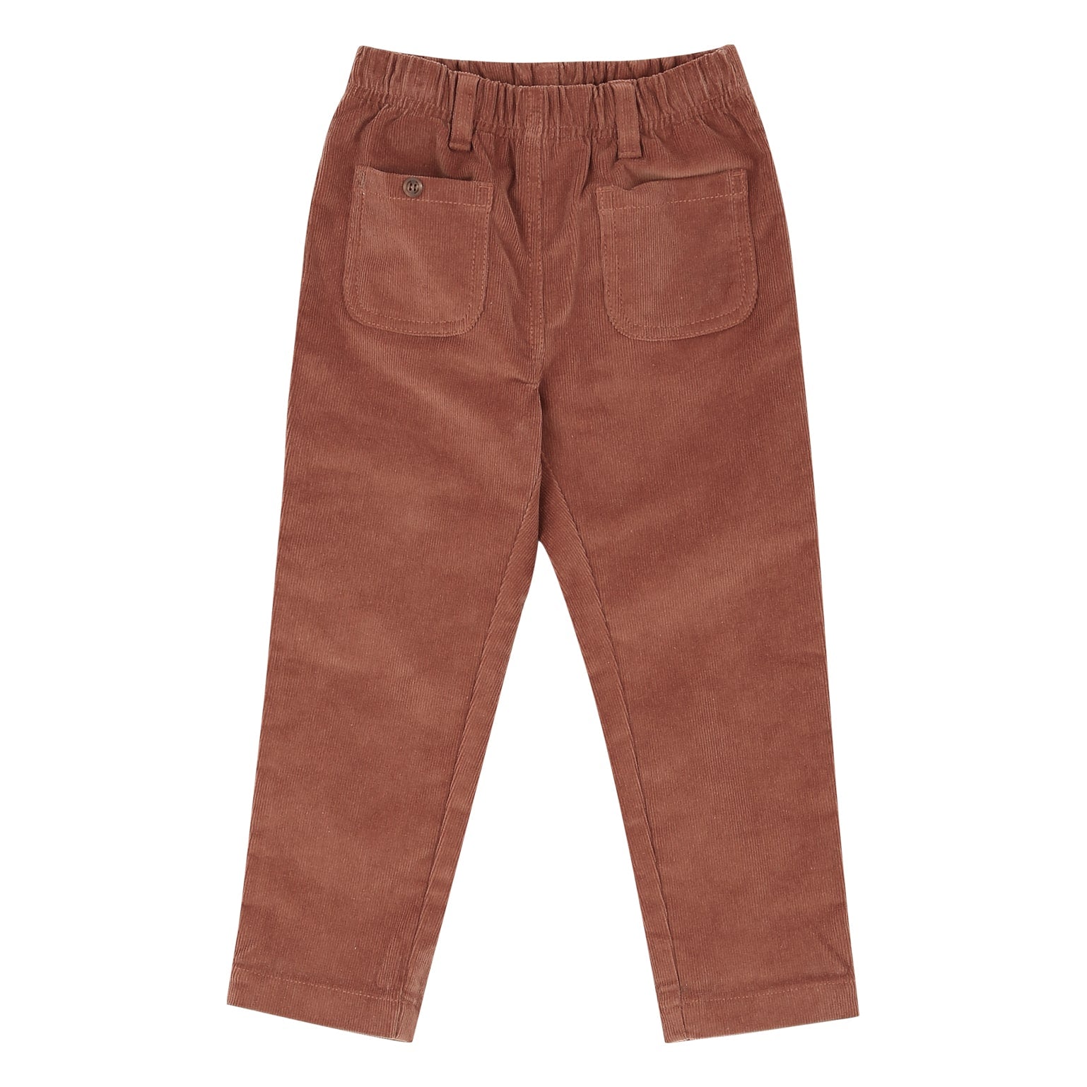 Paige Brick Corduroy Pants with Front Pockets