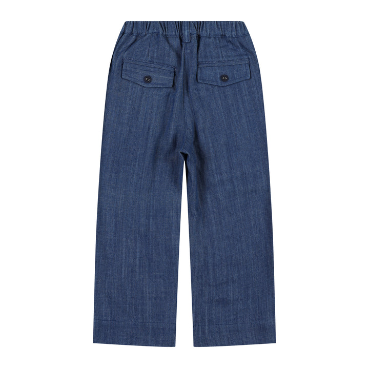 Vicky Straight Wide Leg Denim Pants-Pants - Kids-ToTo Heros-ToTo Heros Premium Children's Clothing